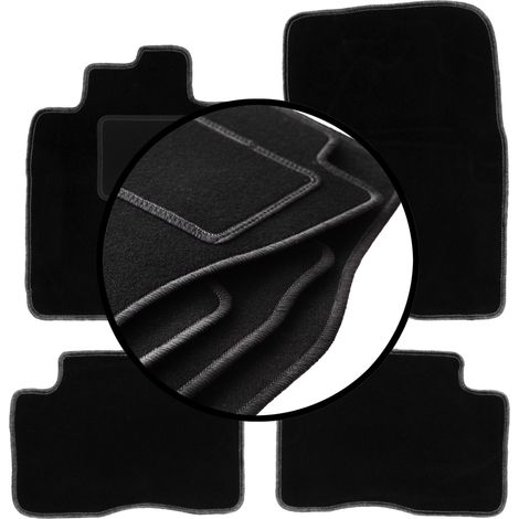 Komplettset Veloursmatten für: Mitsubishi Pajero IV kurz (2006-2018) (1/5)