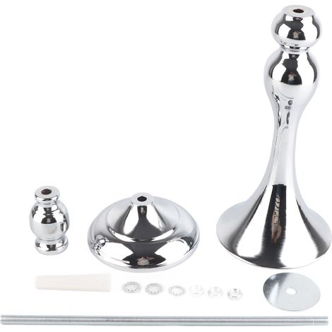 Support de Composition Florale Finition Raffinée, Bougeoirs en Argent Moderne et Minimaliste pour Mariages, Fêtes et Cérémonies - Lot Élégant (1/5)