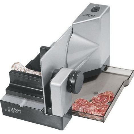 Rittal Ritter E 18 rebanadora eléctrica plata