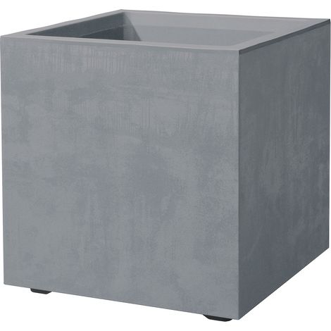 Pflanztopf Quadro Mill.R Aschg L x 39 B x 39 H x 39,1
