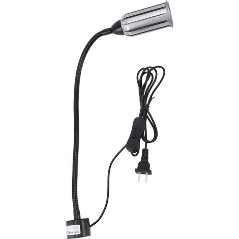 Lampe de travail magnétique 15W, 1200LM, LED, Machine avec col de cygne Flexible, lampe à outils pour magasin, éclairage industriel de gril à coudre (1/5)
