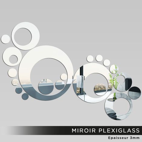 Miroir Plexiglass - Design - 80x114 cm (1/2)