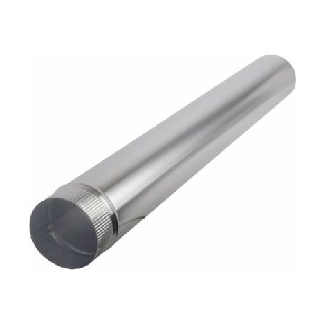 Tuyau aluminium Ø125mmx1.00m - ISOTIP JONCOUX : 011012