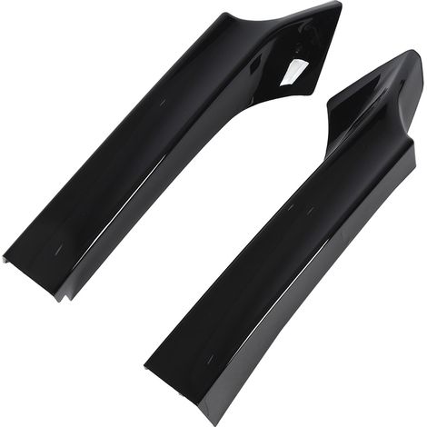 Geteilte Frontstoßstangenlippe für BMW 2er F22 F23 M Sport, glänzend schwarz (1/5)