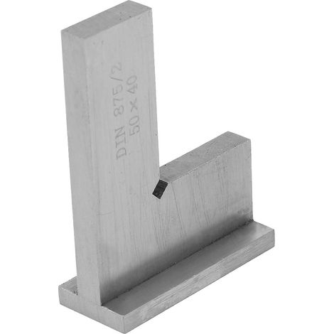 Hochpräziser, flacher 90°-Winkelmesser aus Kohlenstoffstahl mit Halterungen, Ingenieurwerkzeug Nr. 1 (1/5)