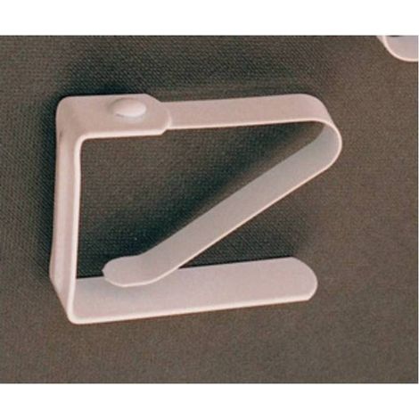 5 x BL FERMATOVAGLIA LACCATO BIANCO 4 PZ