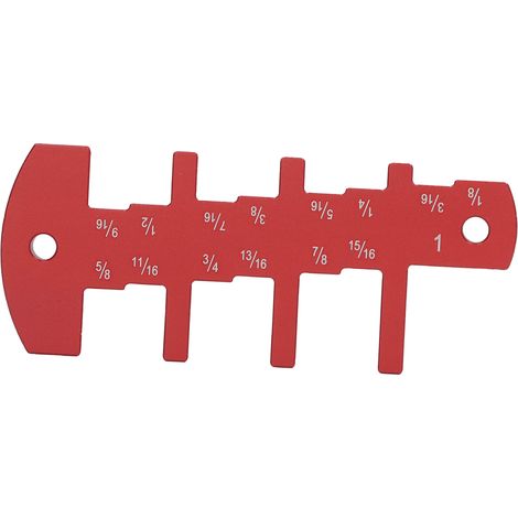 Jauge de profondeur pour scie à table et toupie, en alliage d'aluminium impérial, réglage de hauteur de lame pour menuiserie. (1/5)