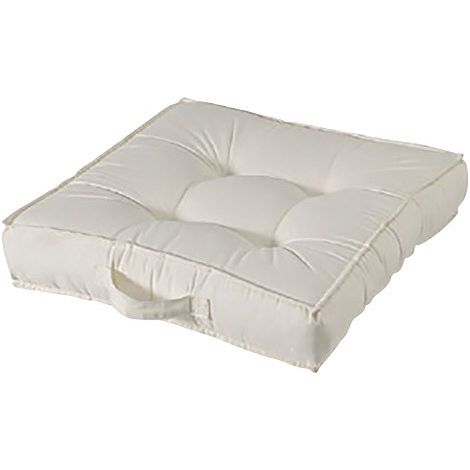 CUSCINO SALON ECRU 50x50xH10 cm.