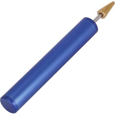 Rouleau Applicateur pour Teinture Cuir Simili - Stylo de Précision pour Bordures Bleu Foncé (1/5)