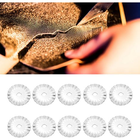 10 kreisförmige, gewellte Schaufeln mit 45 mm Durchmesser, schmetterlingsförmige Kreisschaufeln (1/5)