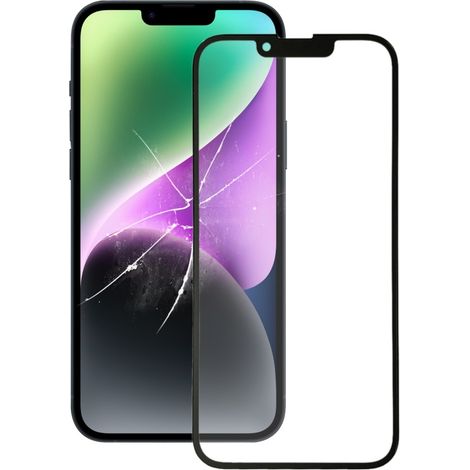 LCD Glass/Mirror Screen Protector for iPhone 14 with OCA Adhesive (1/4)