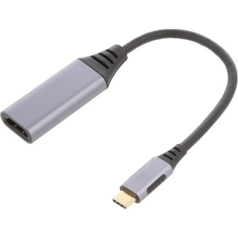 Adaptateur USB C3.0 prise male HDMI femelle 4K 3D UHD 0.15m - Noir