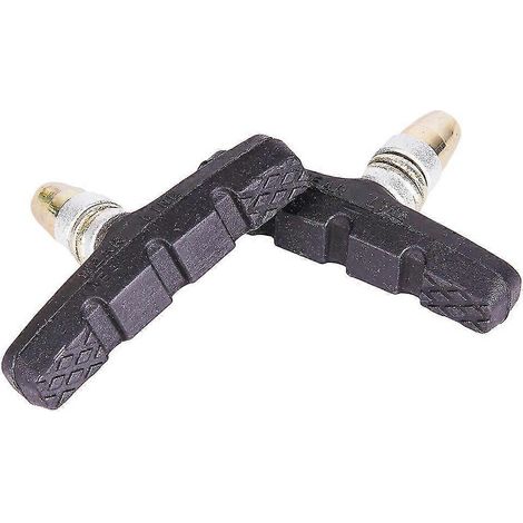 Bloc de caoutchouc pour frein V-Brake compatible -3 Bloc de caoutchouc de frein V-Brake noir avec motif Pi Frein de VTT (1/5)