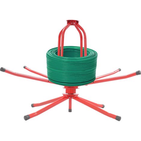 Dérouleur de tuyau pour chauffage au sol, dérouleur de tuyau, capacité de charge maximale 200 kg, dérouleur de tuyau de chauffage au sol, rouleau de tuyau pour installation de chauffage au sol (1/5)