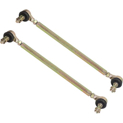 Tige de direction à rotule 250mm, filetage 10mm, acier allié, lot de 2 pour quad 125cc, moto cross, ATV, karting (1/5)