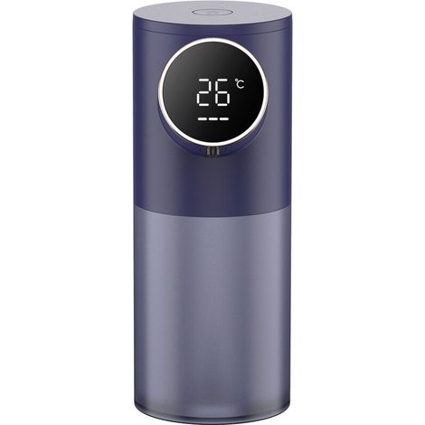 Automatischer Seifenspender, 320 ml Schaumseifenspender, nachfüllbarer, berührungsloser Seifenspender mit Infrarotsensor für Küche und Bad (1/4)