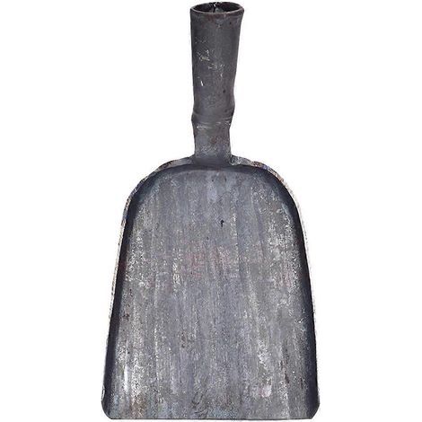 Pelle à charbon en acier, pelle à cendres pour barbecue, pelle à nettoyer la cheminée, pelle de nettoyage ménager-20X11X2.6CM (1/3)
