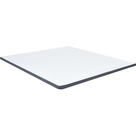 Surmatelas de sommier tapissier 200x180x5 cm mi-doux