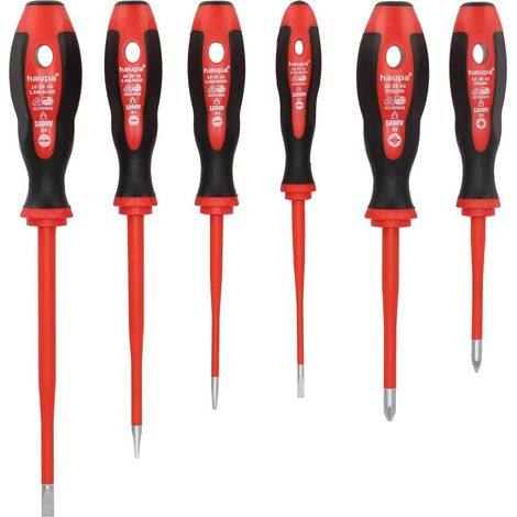 Herramienta del electricista Haupa hupslim acero molibdeno 1000V