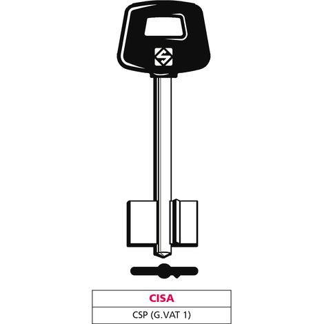 Silca CHIAVE A DOPPIA MAPPA CSP (G. VAT 1) CISA 5.00 pz