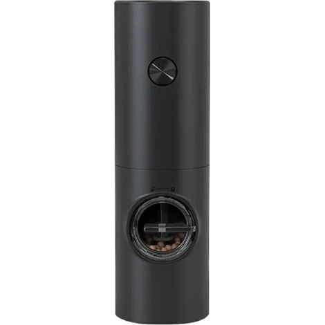 Macina sale e pepe elettrico - Macina sale e pepe automatico, macinatura regolabile - Utensile da cucina per condire - Nero (1/5)