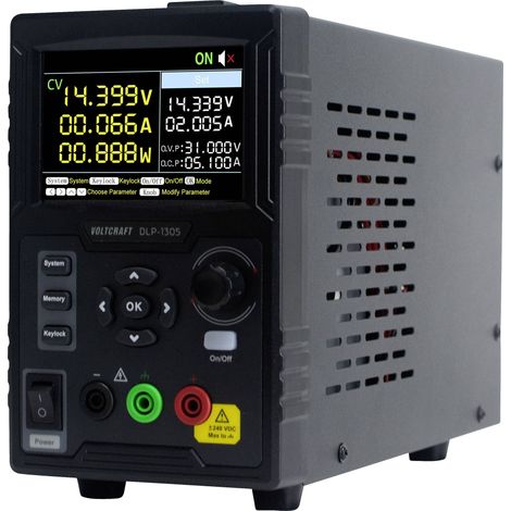 Alimentation de laboratoire réglable VOLTCRAFT DLP-1305 0 - 30 V 0 - 5 A 150 W Fonction esclave Nbr. de sorties 1 x X909152