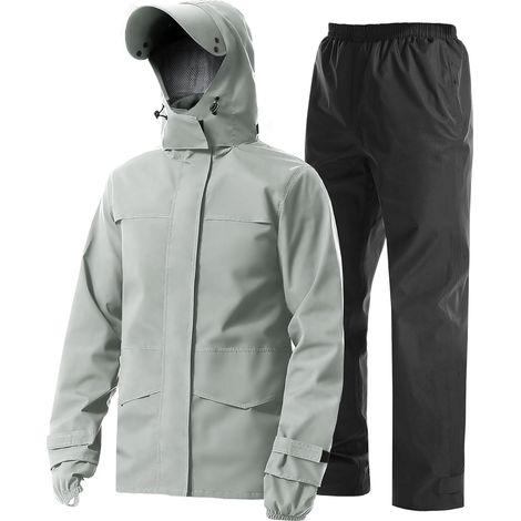 Homme Combinaison de Pluie légère et imperméable Veste de pluie (1/5)