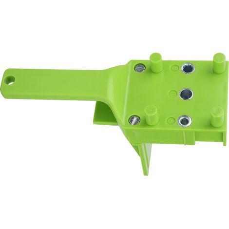 Ensemble de 38 pièces pour le travail du bois : guide de perçage droit pour la menuiserie (outils à main, vert). (1/5)