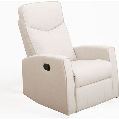 Sofás y Sillones - Sillón Relax Reclinable Umon Tela - Beige