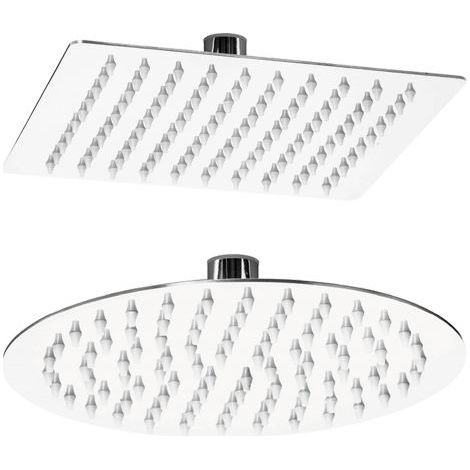 SET DOCCIA 'STARTER' quadrato - soffione 20 x 20 cm