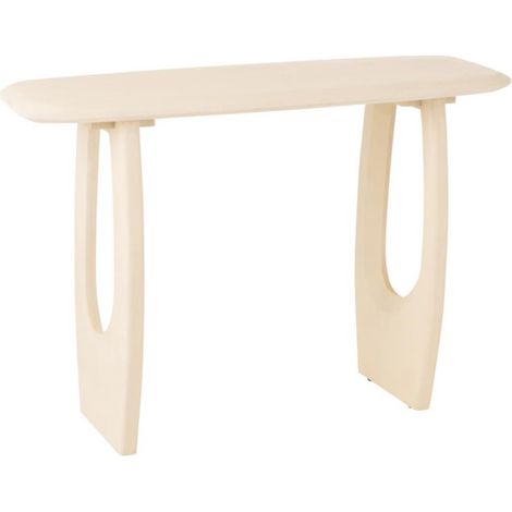 Console Design en Bois "Cave" 120cm Beige (1/5)