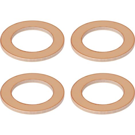 Ölablassschrauben-Unterlegscheiben 16,5 x 25,4 x 1,6 mm, Kupfer, 4er-Set, kompatibel mit Austin und Land Rover (1/5)