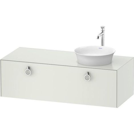 Meuble sous-vasque WHITE TULIP 1300x550mm 1 tiroir coulissant. Non nous sdm ES NB milieu
