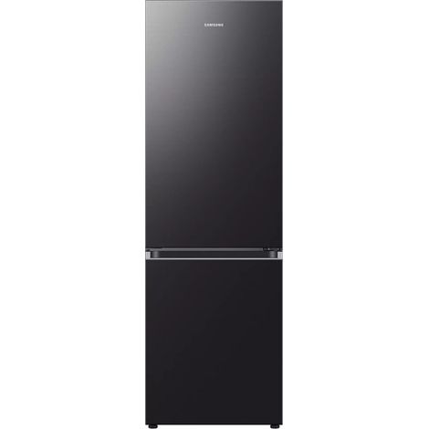Réfigérateur combiné 60cm 230l ventilé noir - Samsung - RB34C705CB1