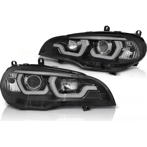 Scheinwerfer Dual Halo Felgen BMW X5 E70 07-13 SCHWARZ (1/5)