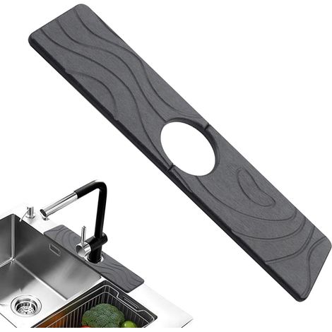 Tapis de robinet pour évier de cuisine Plateau absorbant (1/5)