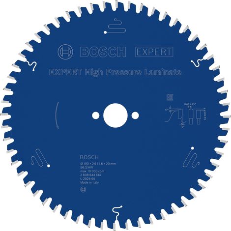 1x Lame de scie circulaire filaire EXPERT High Pressure Laminate (1/4)