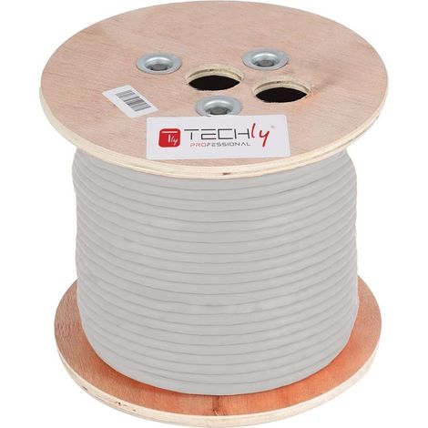 Cavo di rete TECHly Cat5e 305m - Rame LSZH, F/UTP (1/3)