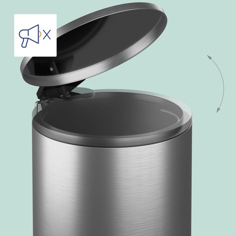 Contenedor cosmético en acero inoxidable 3 l (1/5)
