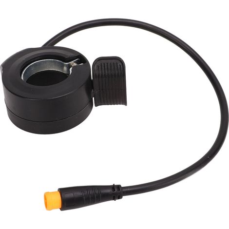 Accélérateur à Poussoir pour Moteur de Vélo Électrique 12V‑72V avec Connecteur Étanche (1/5)