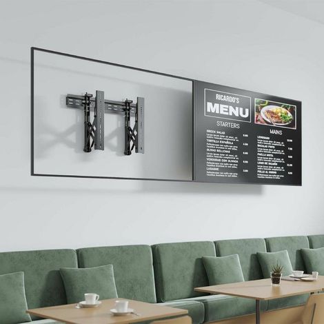 Staffa a parete de per il livellamento del videowall aisens vw70tpo-199 per tv de 37-70'/ fino a 45kg (1/4)