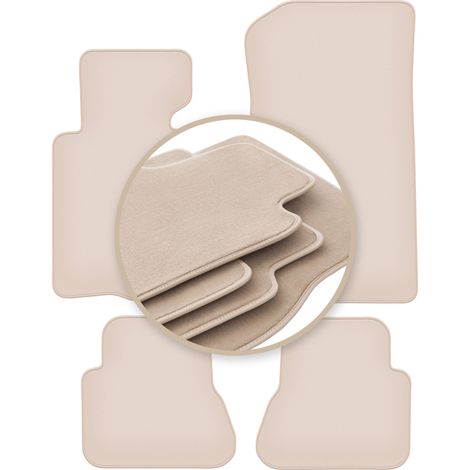 Alfombrillas PREMIUM beige para: BMW 3 E46 Cabrio 2000-2007 (1/5)