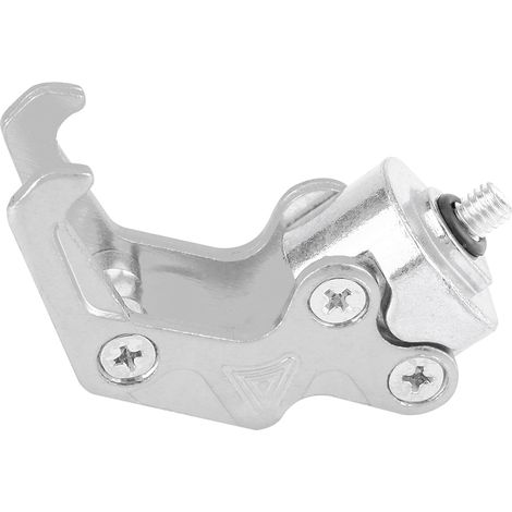 Support de casque moto en alliage d'aluminium, crochet en forme de griffe argenté, cintre porte-casque pour garage (1/3)