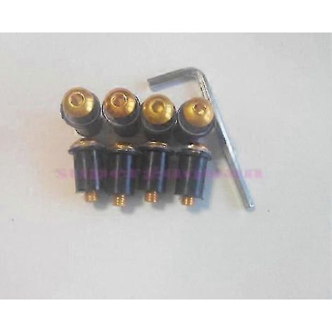 Nuevos deflectores de parabrisas para motocicleta, tornillos para parabrisas para Suzuki Katana 600 750 Gsx600f Gsx750f Gsx 600f 750f 1998-2008 (tornillos dorados) (1/5)
