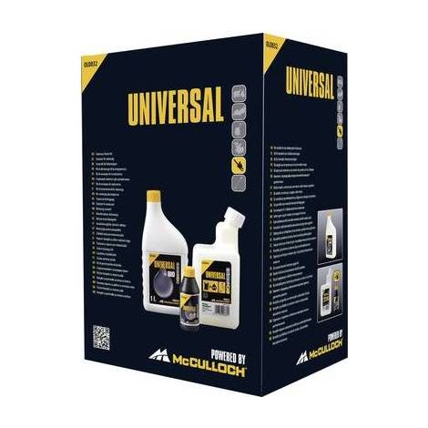 Starter Kit McCulloch Olio Motore Motosega 2 Tempi Catena Bottiglia miscelatore (1/4)