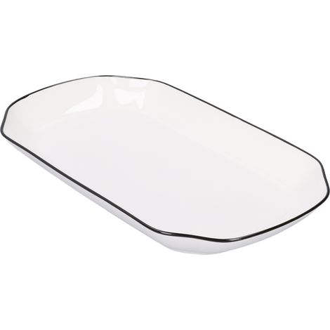 Assiette Céramique Blanche 550ml pour Soupe et Poisson - Vaisselle de Restaurant
