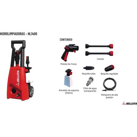 Nettoyeur haute pression Bellota HL1400E 1,4KW 120 BAR