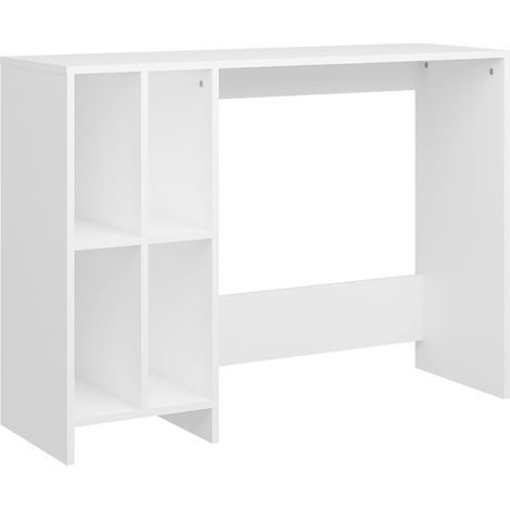 Maison Exclusive - Computertisch Weiß 102,5x35x75 cm Holzwerkstof