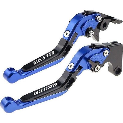 Kit de leviers de frein et d'embrayage Suzuki GSX-S750 (bleu)