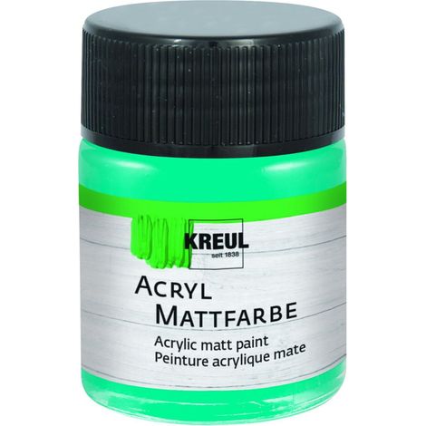 Kreul Acryl Mattfarbe türkis 50 ml Künstlerfarben